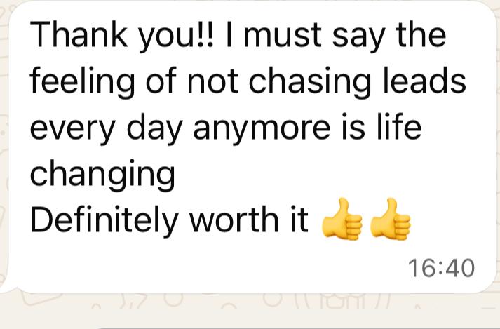 Real client review