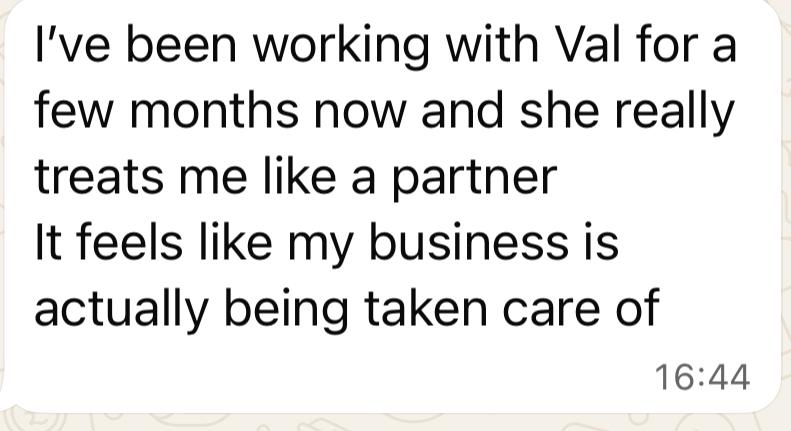 Real client review